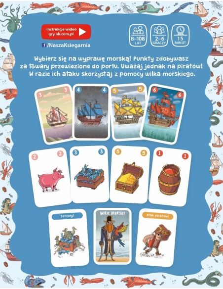 Wilk morski Dla dzieci Nasza Księgarnia