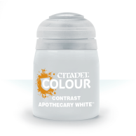 Farba Citadel Contrast Apothecary White 18 ml Citadel Contrast Games Workshop