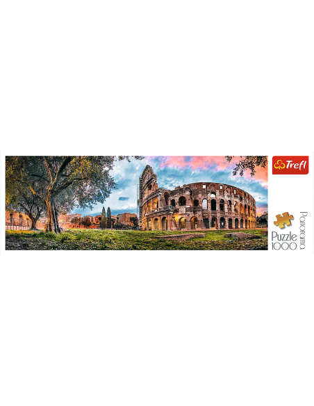 Puzzle 1000 el. Koloseum o poranku Pejzaże Trefl