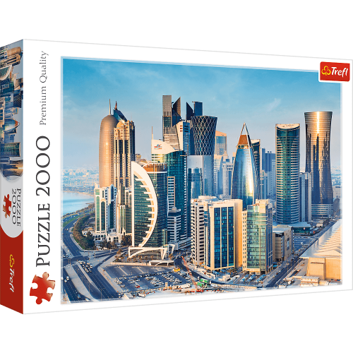 Puzzle 2000 el. Doha, Katar Pejzaże Trefl