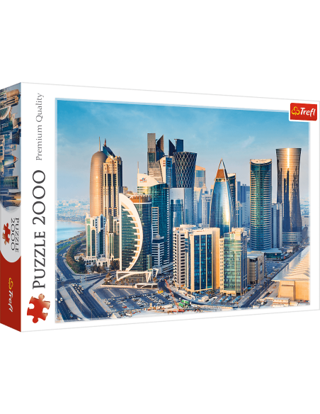 Puzzle 2000 el. Doha, Katar Pejzaże Trefl