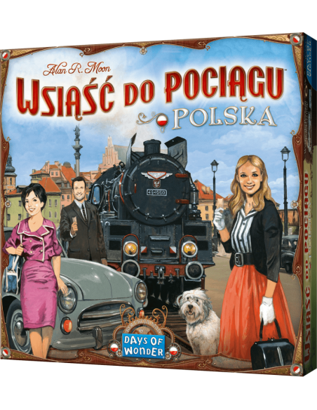 Wsiąść do Pociągu: Polska Dodatki do Gier Planszowych Rebel