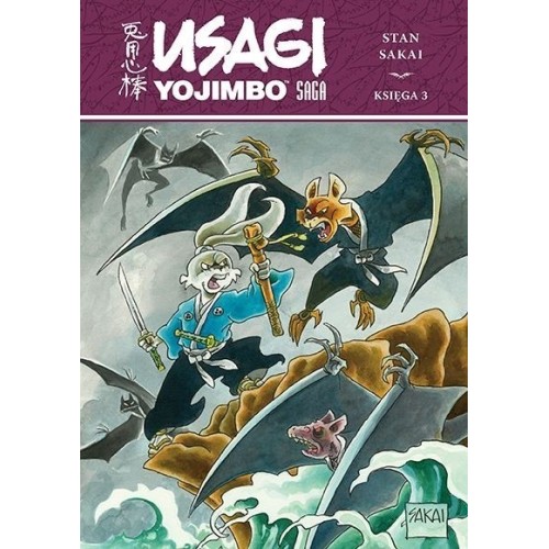 Usagi Yojimbo Saga. Księga 3 Komiksy fantasy Egmont
