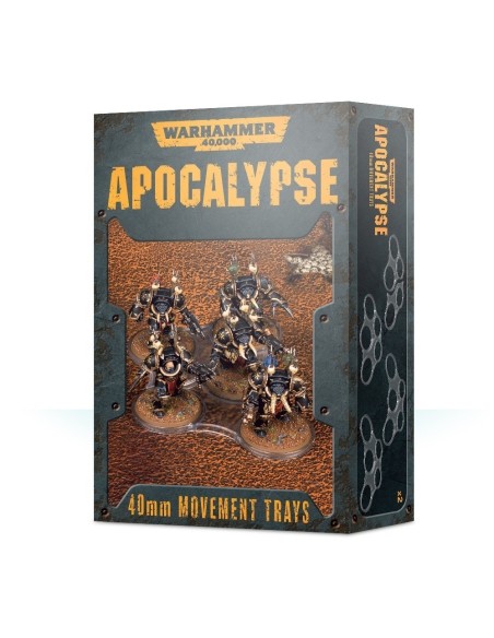 Apocalypse 40mm Movement Trays Podstawki Games Workshop