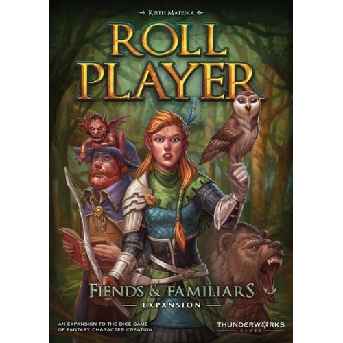 Roll Player: Fiends & Familiars Expansion (edycja Kickstarter Big Box) Crowdfunding Thunderworks Games