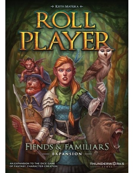 Roll Player: Fiends & Familiars Expansion (edycja Kickstarter Big Box) Crowdfunding Thunderworks Games