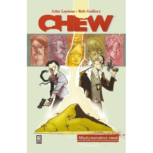 Chew T.2 Międzynarodowy smak Komiksy kryminalne Mucha Comics