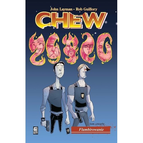 Chew T.4 Flambirowanie Komiksy kryminalne Mucha Comics