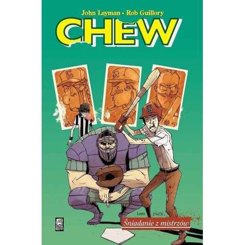 Chew T.5 Śniadanie z mistrzów Komiksy kryminalne Mucha Comics