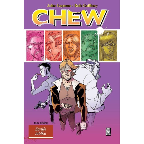 Chew T.7 Zgniłe jabłka Komiksy kryminalne Mucha Comics
