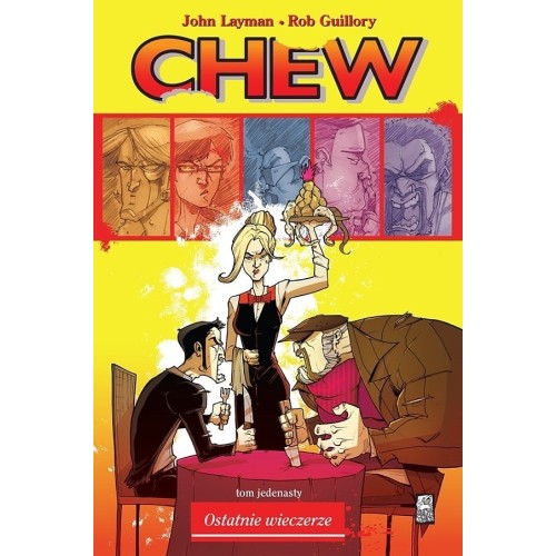 Chew T.11 Ostatnie wieczerze Komiksy kryminalne Mucha Comics