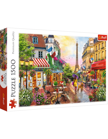Puzzle 1500 el. Urok Paryża Pejzaże Trefl