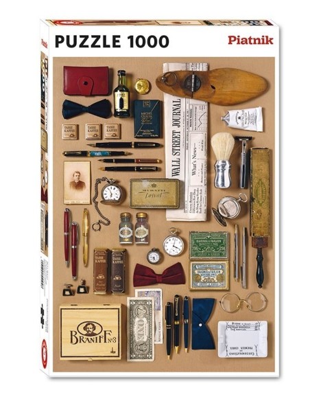 Puzzle 1000 el. Gentleman Motywy Piatnik