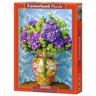 Puzzle 1000 el. Martwa natura - bukiet hortencji Martwa Natura Castorland