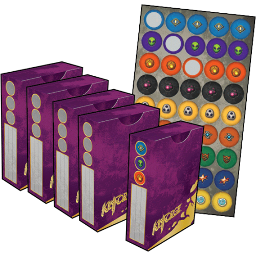 KeyForge: Zderzenie Światów - Pakiet premium  KeyForge Rebel