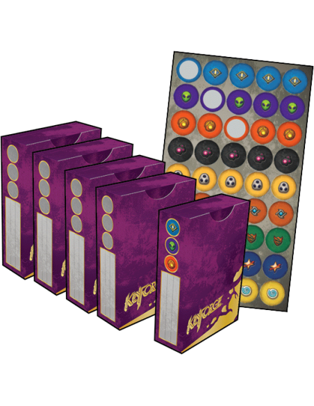 KeyForge: Zderzenie Światów - Pakiet premium  KeyForge Rebel