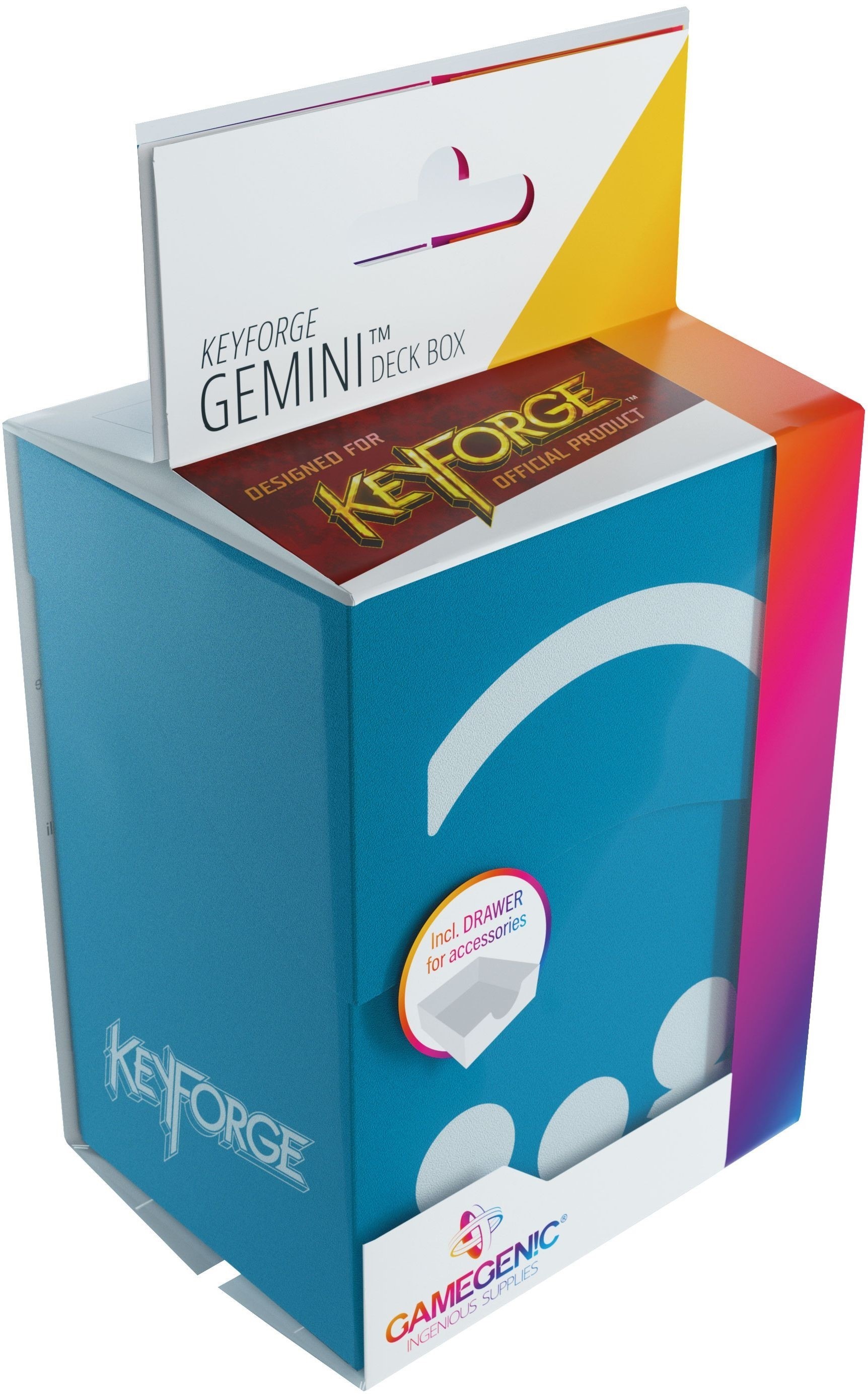 Gamegenic: KeyForge - Gemini Blue Deck Box