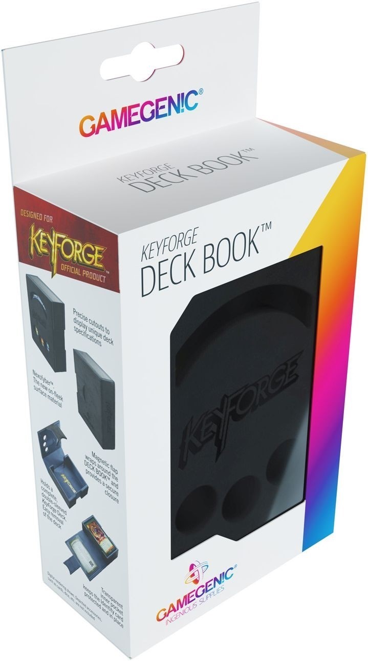 Gamegenic: KeyForge - Deck Book Black