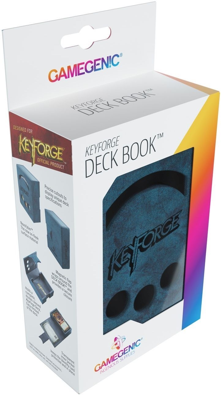 Gamegenic: KeyForge - Deck Book Blue