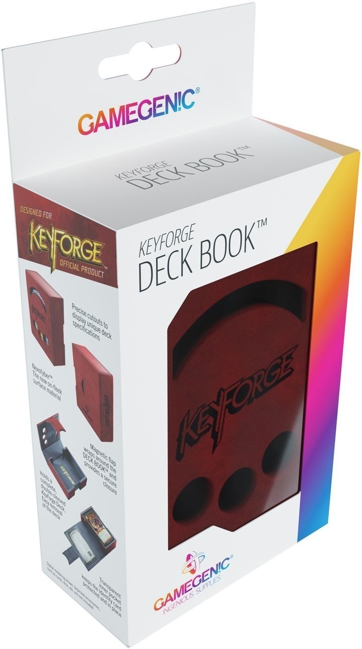 Gamegenic: KeyForge - Deck Book Red