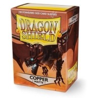 Dragon Shield Standard Sleeves - Matte Copper 'Draco Primus' (100 Sleeves) Do gier karcianych Arcane Tinmen
