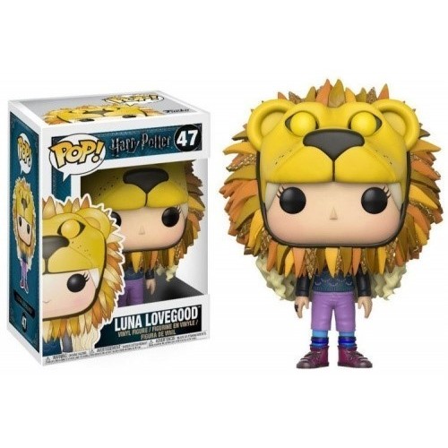 Figurka Funko POP Movies: Harry Potter - Luna Lovegood w/ Lion Head Funko - Harry Potter Funko - POP!