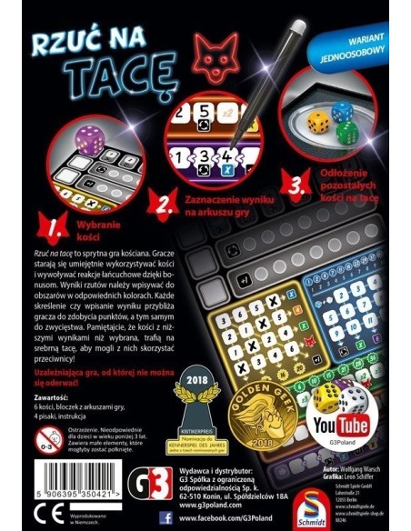 Rzuć na tacę (Ganz Schon Clever edycja polska) Kościane G3