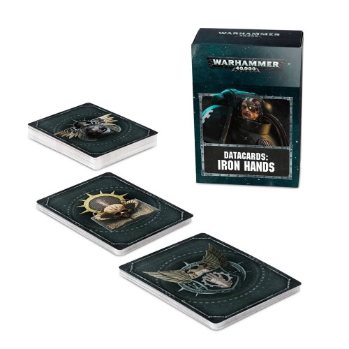 Warhammer 40000 Datacards: Iron Hands Space Marines Games Workshop