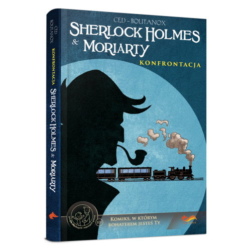 Sherlock Holmes & Moriaty Konfrontacja Gry paragrafowe Fox Games