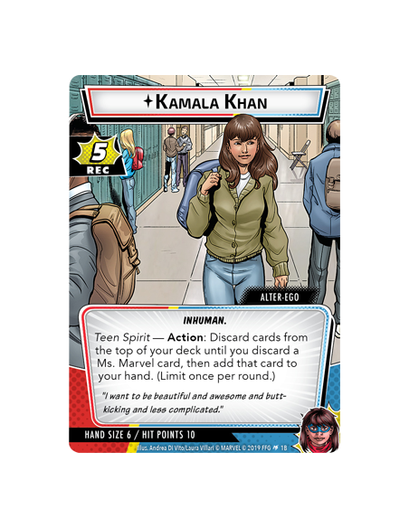 Marvel Champions: The Card Game – Ms. Marvel Hero Pack