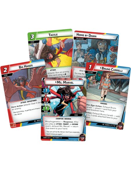 Marvel Champions: The Card Game - Ms. Marvel Hero Pack Hero Packs Fantasy Flight Games