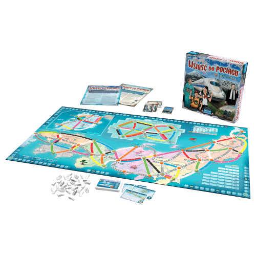 Wsiąść do Pociągu: Kolekcja Map 7 - Japonia i Włochy Wsiąść do Pociągu Rebel