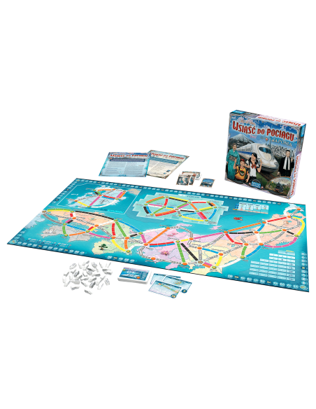 Wsiąść do Pociągu: Kolekcja Map 7 - Japonia i Włochy Wsiąść do Pociągu Rebel