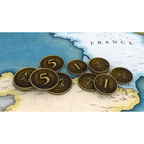 Struggle of Empires: Metalowe monety Monety Eagle Games