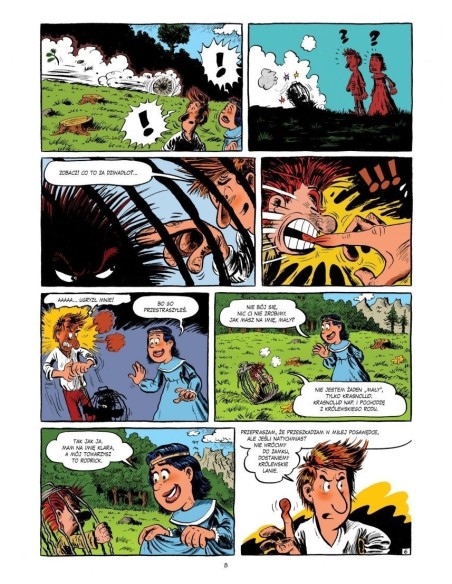 Krasnolud Nap. Smocza kraina. Tom 1. Komiksy dla dzieci i młodzieży Egmont