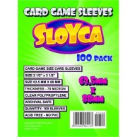SLOYCA Koszulki Standard CCG (63,5x88mm) 100 szt. Sloyca Sloyca
