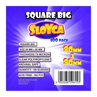 SLOYCA Koszulki Square Big (80x80mm) 100 szt. Sloyca Sloyca