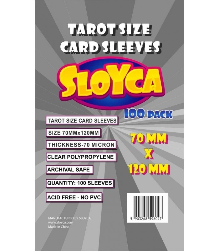 SLOYCA Koszulki Tarot (70x120mm) 100 szt.