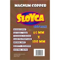 SLOYCA Koszulki Magnum Copper (65x100mm) 100 szt. Sloyca Sloyca