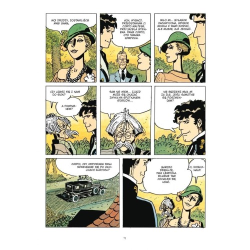 Corto Maltese. Przygody szwajcarskie. Tom 11 Komiksy Przygodowe Egmont