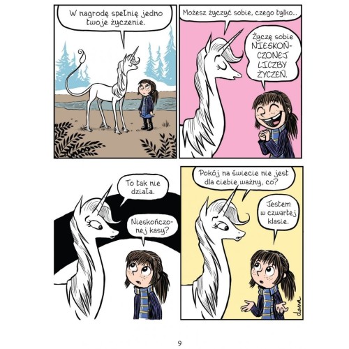 Fibi i jednorożec. Tom 1 Komiksy pełne humoru Egmont Fibi i jednorożec. Tom 1 Komiksy pełne humoru Egmont