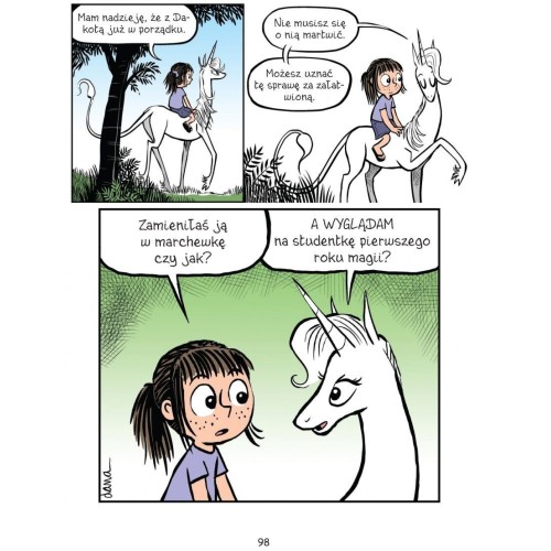 Fibi i jednorożec. Tom 1 Komiksy pełne humoru Egmont Fibi i jednorożec. Tom 1 Komiksy pełne humoru Egmont