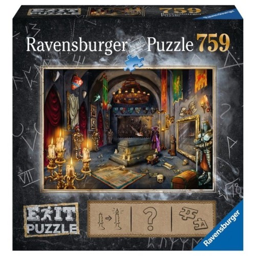 Puzzle 759 el. EXIT Zamek rycerski Seria Exit Ravensburger
