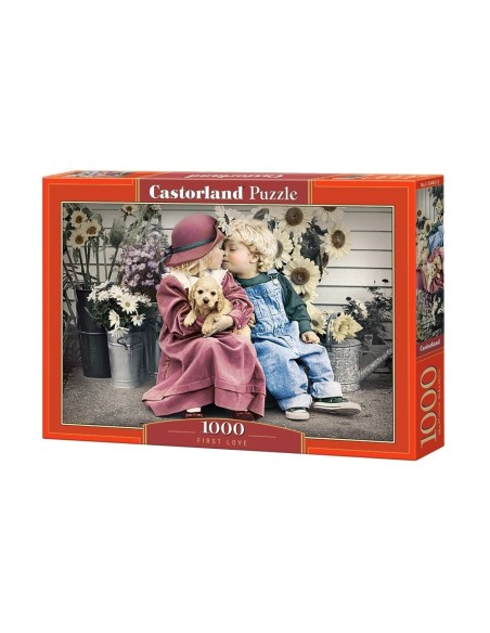 Puzzle 1000 el. Pierwszy Pocałunek Inspiracje Castorland