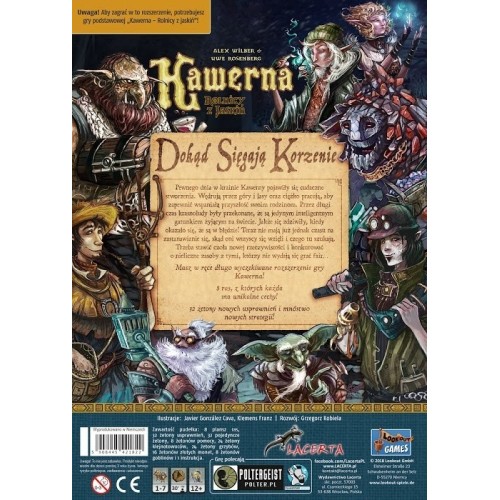 Kawerna: Dokąd sięgają korzenie Pozostałe gry Lacerta