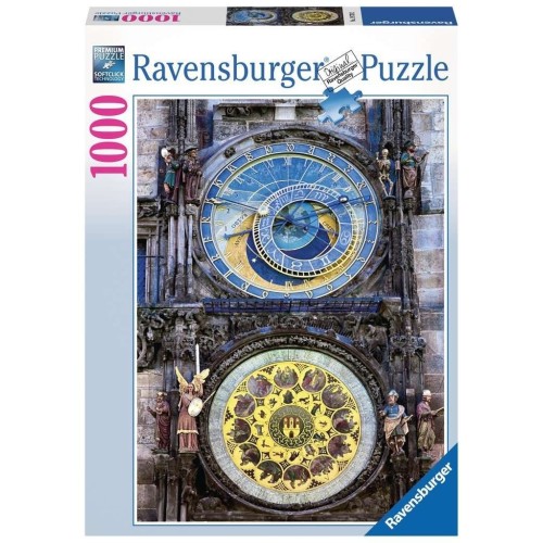 Puzzle 1000 el. Zegar astronomiczny Pejzaże Ravensburger