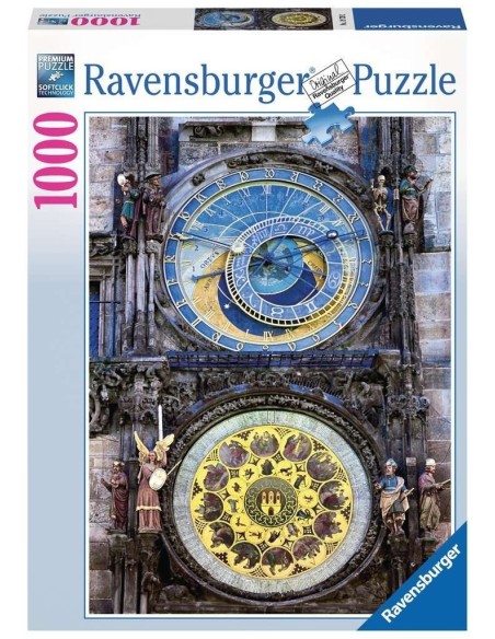Puzzle 1000 el. Zegar astronomiczny Pejzaże Ravensburger