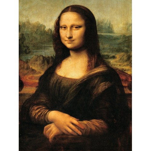 Puzzle 1000 el. Da Vinci Mona Lisa Malarstwo Ravensburger