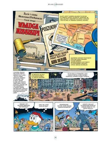 Życie i czasy Sknerusa McKwacza Komiksy dla dzieci i młodzieży Egmont