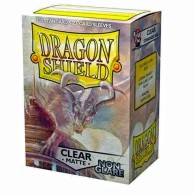 Dragon Shield Standard Sleeves Matte Non-Glare Sleeves - Clear (100 Sleeves) Do gier karcianych Arcane Tinmen